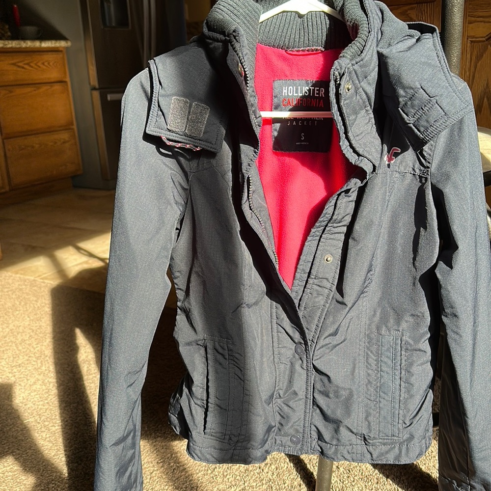 Hollister jacket- Dark blue